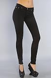 *NYC Boutique The All In The Denim Skinny Jean in Black,Denim for Women