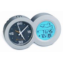 Honeywell TC681ELW Dual View Wireless Digital Weather Station with Analog Quartz Clock