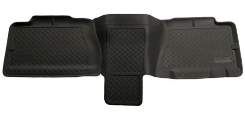 Husky Liners Custom Fit Second Seat Floor Liner for Select Chevrolet/Cadillac/GMC Models (Black)