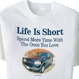 Personalized Mens Gifts - Life is Short T-shirt