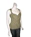 VIVIENNE WESTWOOD Army Green Storm Tie Top