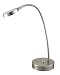 Adesso Eternity Flat Head Desk Lamp, Satin Steel