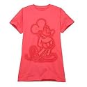 Disney Stencil Mickey Mouse Tee for Her