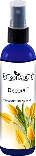 Deeoral - Desodorante NATURAL en Spray - Sin Aluminio - Elimina el mal olor corporal (2.03 Oz)