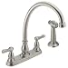 Tools & Hardware : Delta 24902-SS Stainless Steel Kitchen Faucet w/ Spray