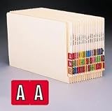 Smead Color-Coded Barkley-Comp Alpha Labels, 1-1/2wx1h, Ltr Y, Lt Org/Wht Bar, 500/Bx 66745 / SMD66745