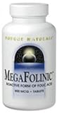MegaFolinic 120 tabs 800 mcg By Source Naturals