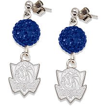 NBA Dallas Mavericks LogoArt Ovation Earrings