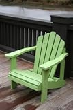 Child’s LIME GREEN Cedar Adirondack Chair for Kids