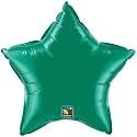 FOIL 20" STAR GREEN