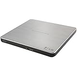 LG Electronics 8X USB 2.0 Super Multi Ultra Slim Portable DVD+/-RW External Drive with M-DISC Support, Retail (Silver) GP60NS50