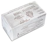 Sculpture House Roma Plastilina Modeling Clay - White, 2 lb, Modeling Clay, Medium
