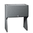 Aspira 36" H x 34" W Desk Hutch Finish: Platinum