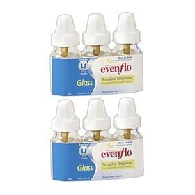 Evenflo Classic 4 oz. Glass Nurser - 6-Pack