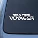 Search : STAR TREK VOYAGER - Vinyl Car Decal Sticker #1675 | Vinyl Color: White