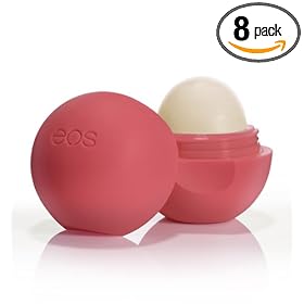 EOS Lip Balm Summer Fruit Smooth Sphere (Pack of 8)