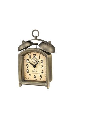 Bulova B8128 Holgate Alarm Collection Clock