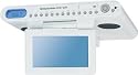 LUXUS UNTERBAUFÄHIGES 2 IN 1 KÜCHENENTERTAINMENT-CENTER MIT DVB-T, KÜCHENRADIO, TV, USB-PORT, 7" / 17,5 CM CM LCD-DISPLAY 180° KLAPPBAR + 270° SCHWENKBAR, PLL TUNER, WEISS, NEU + OVP