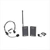 Wireless Lapel Microphone Kit