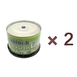 100pcs Gigablock DVD+R 8x Dual Double Layer 8.5GB/240min White Inkjet Hub Printable Top