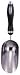 Bond 1906 Stainless Steel Series Extra Large Soil Scoop with Gel Grip Handle