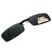 Glare Blocking Polarized Uv Clip on Sunglasses for Metal Frame Size M with Case