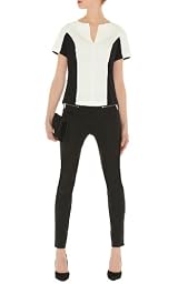 Coated Black Jean