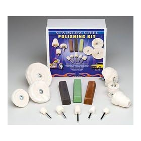 Stainless Steel Polishing Kit 14 pc Set