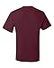 Hanes Men's Beefy-T T-Shirt with Pocket,Maroon,X-Large