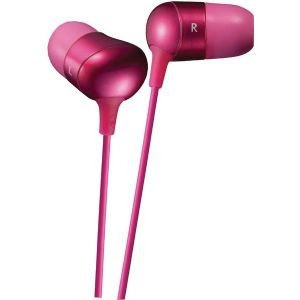 JVC HA-FX35PN Marshmallow Earbuds, Pink