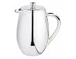 Kitchen Craft Le'Xpress Cafetiere, Double Walled Stainless Steel, 8 Cup, 1 Litre