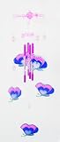Outdoor Living : Butterfly Epoxy Chime - Wind Chime