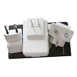TeckNet MT-028 - Chargeur USB Secteur Universel - 4 adaptateurs (Europe, USA, UK, Japon et Australie)