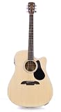 Alvarez AD30CE Acoustic Electric Dreadnought with Cutaway, Blem