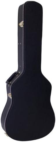 Gearlux Acoustic Guitar Accessory Pack with Hardshell Case, String Winder, Pick Card, Polish, and Polishing Cloth