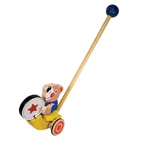 Drumming Bear Push Toy by Melissa and Doug by