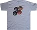 BIGBOYMUSIC STREET WEAR - Pool Balls - White T-shirt