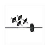 Amber Sports 110-Pound Threaded Weight Set