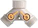 Valterra Products, Inc. A01-0130VP Plastic Carded Double Hose Shut Off