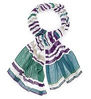 Classic Collection Lightweight Palma Striped Scarf