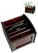 Wooden Desk Organizer with Swivel Pedestal