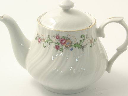 Clarabelle Teapot, Pink Roses at Wholesale Prices