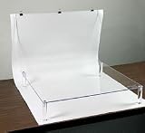 ALZO Platform kit with background paper - eliminates shadows under objects in product photography