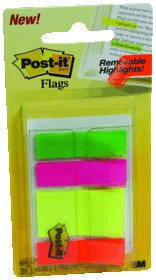 New Post-It Highlighting Tape Flag Asst 4 Pk BP High Quality Modern Design Popular Practical