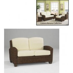 Cabana Banana Loveseat - Cocoa 