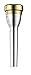 Yamaha YAC TR16C4-HGPR Standard Series Mouthpiece for Trumpet - 16C4, Gold Plated, Heavyweight