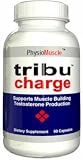 Tribu Charge - 90 Capsules 900mg Tribulus Terrestris Extract Support Muscle Building Testosterone Booster Production