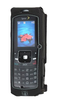 Body Glove Sanyo S1 Black and Silver Case with Swivel Belt Clip