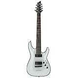 Schecter Hellraiser C-7 FR 7-String Electric Guitar (Gloss White)