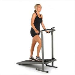 Discount Stamina InMotion Manual Treadmill Pewter Grey Black